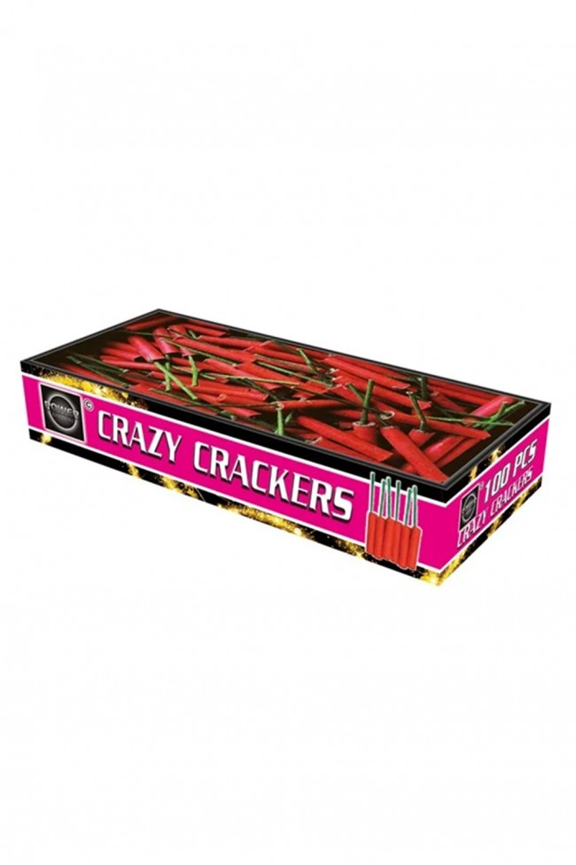Scherts Vuurwerk Crazy Crackers 100stuks