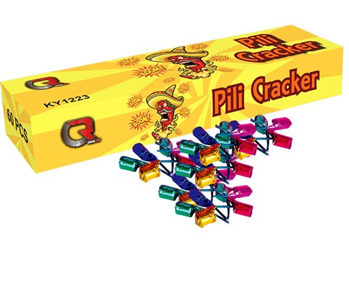 Scherts Vuurwerk Pili Cracker 60stuks