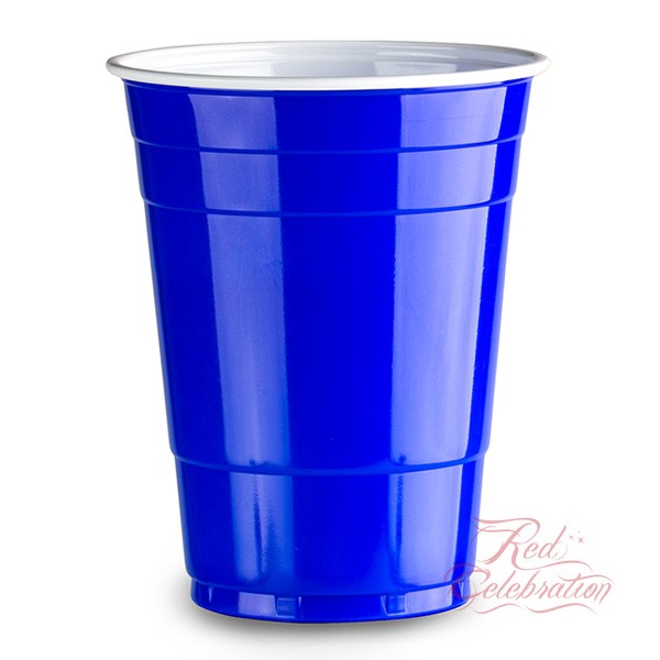 American Cups Blauw 500ml 25stuks