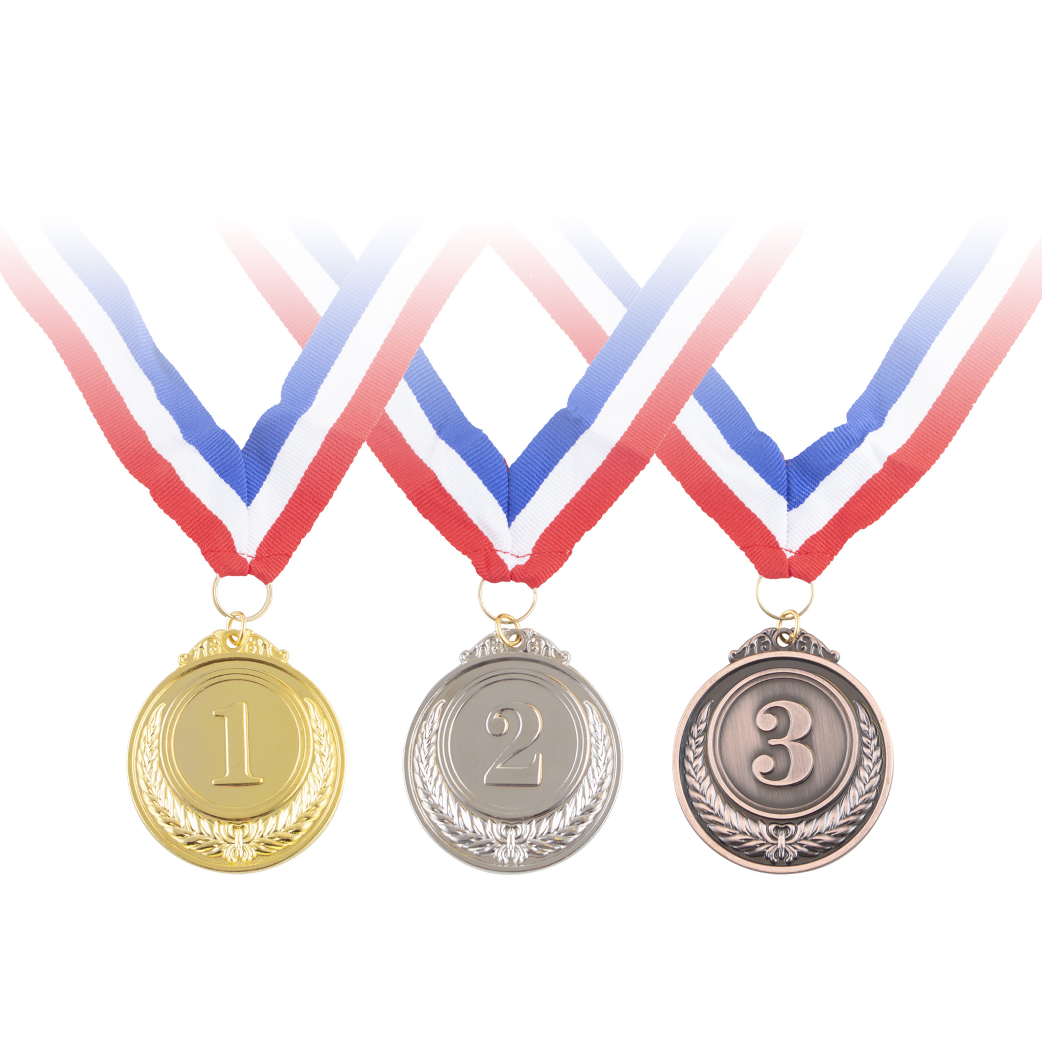 3st Medailles Goud/Zilver/Brons