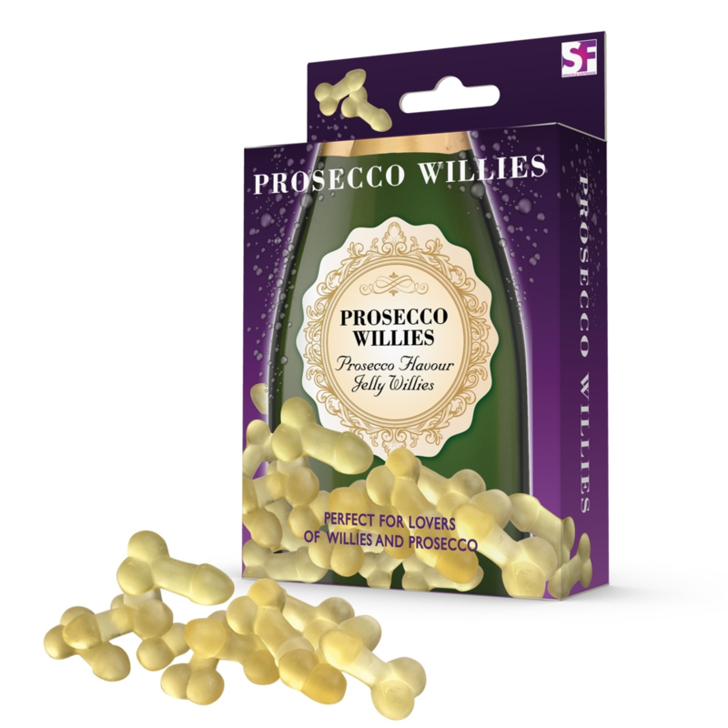 Prosecco Willies/Piemels 120gram