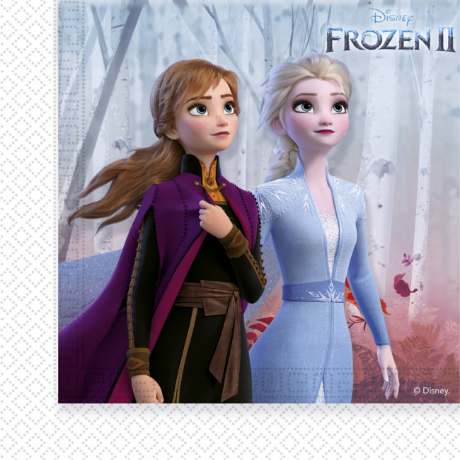 20st Servetten Frozen II 33x33cm