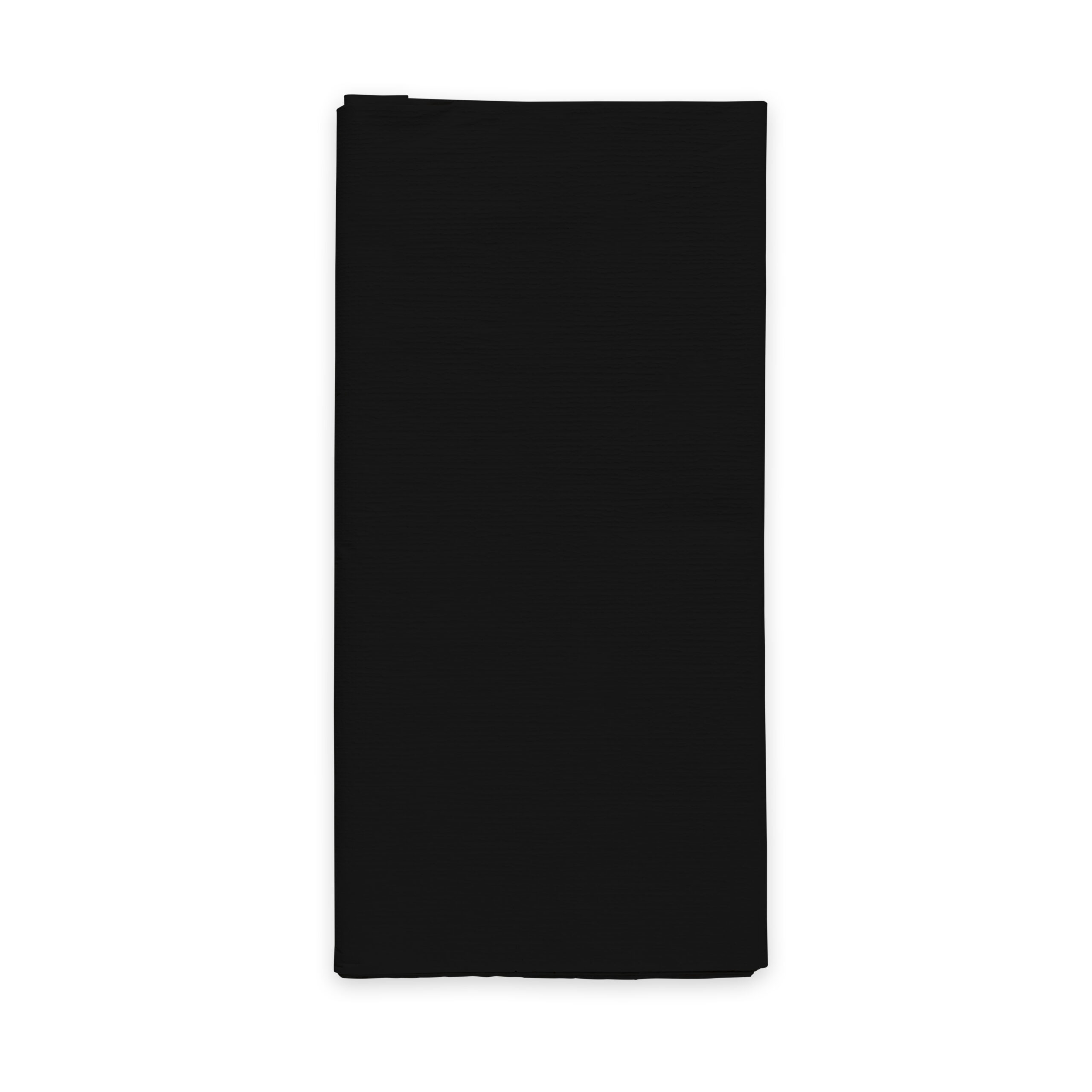 Tafelkleed Papier Uni Zwart 120x180cm