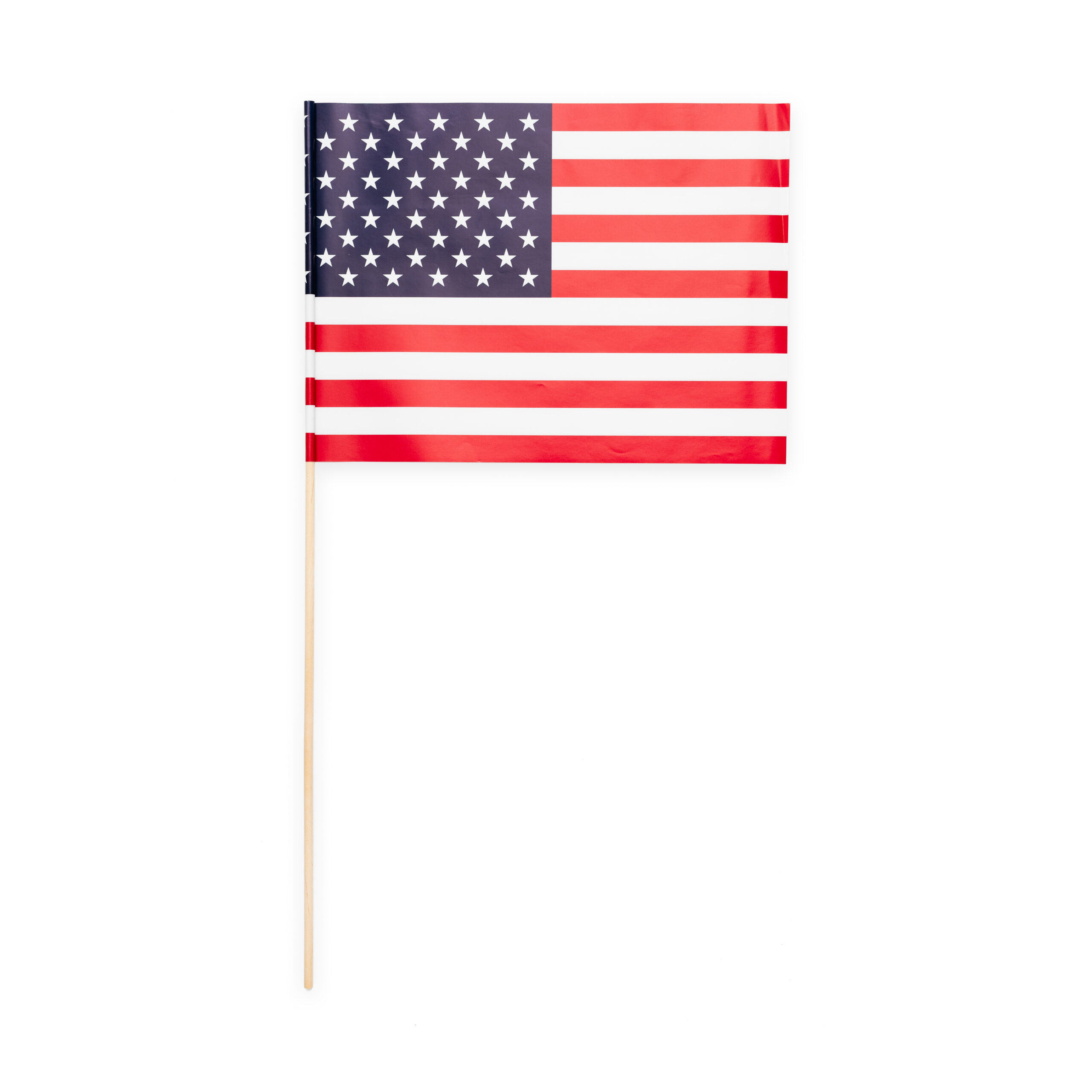 10st Papieren Vlaggetjes Amerika