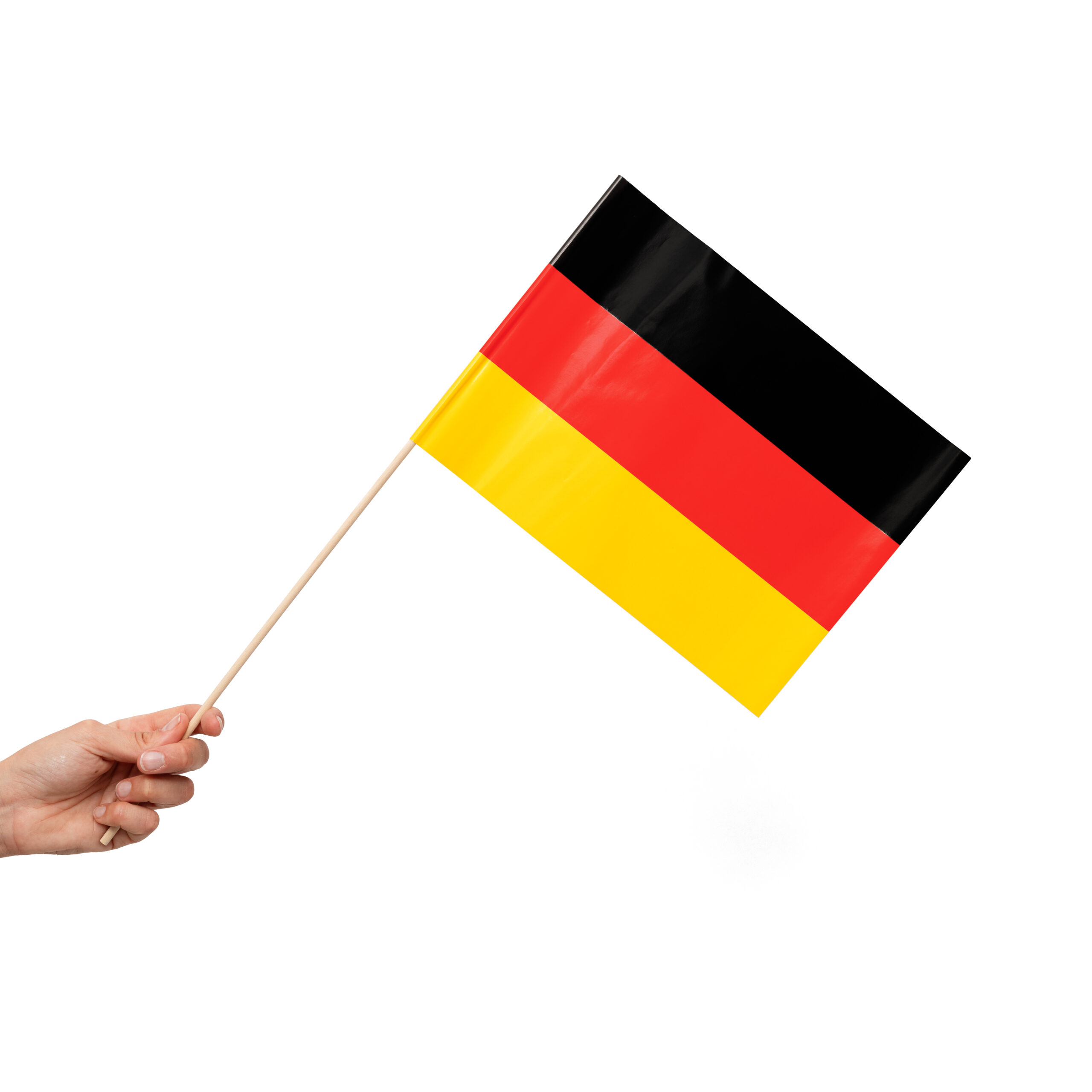 10st Papieren Vlaggetjes Duitsland
