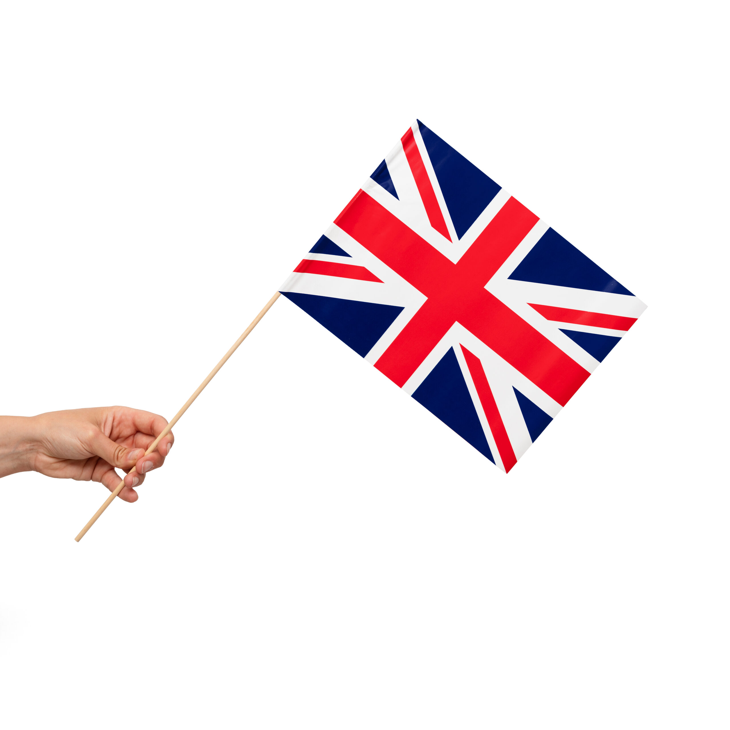 10st Papieren Vlaggetjes Engeland