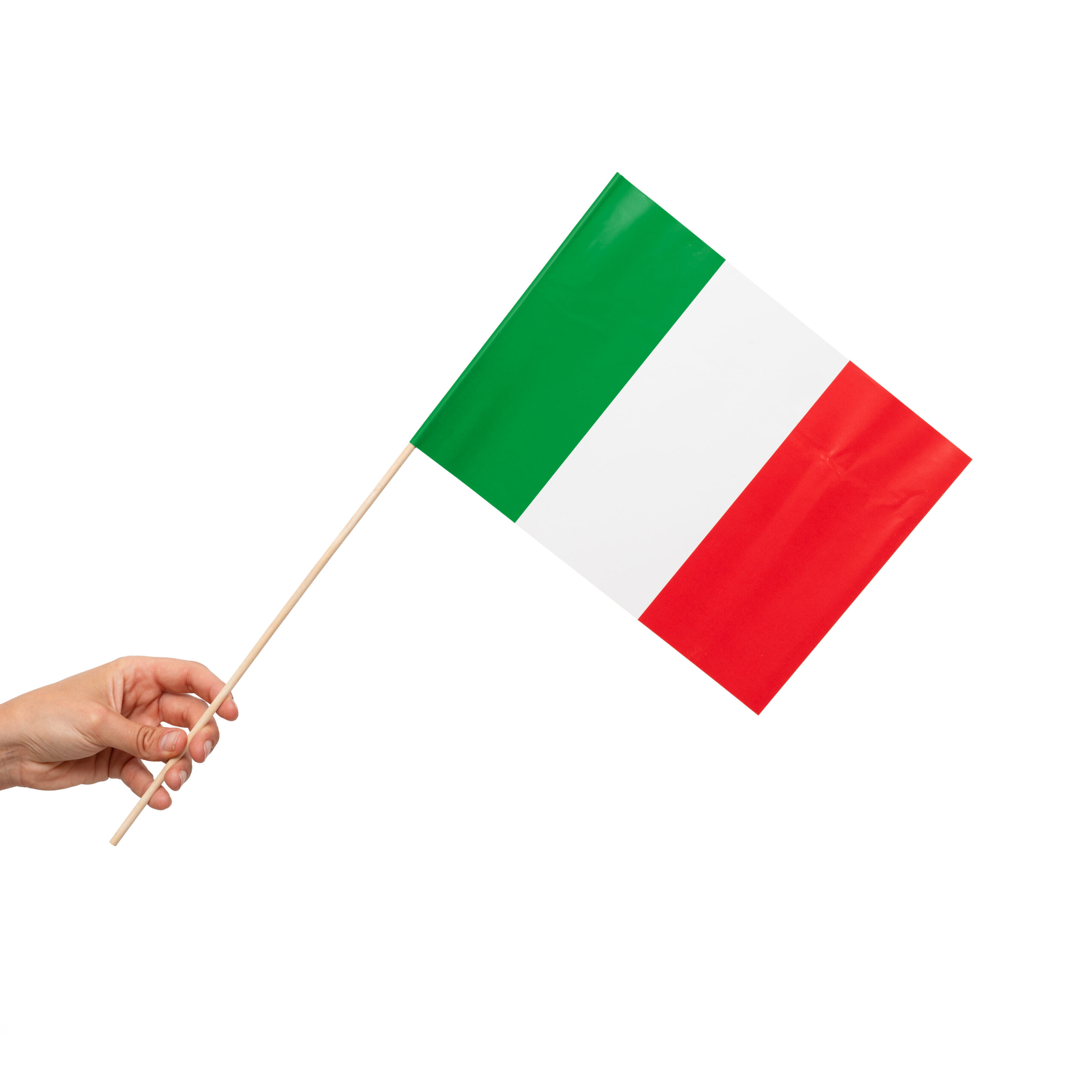 10st Papieren Vlaggetjes Italië