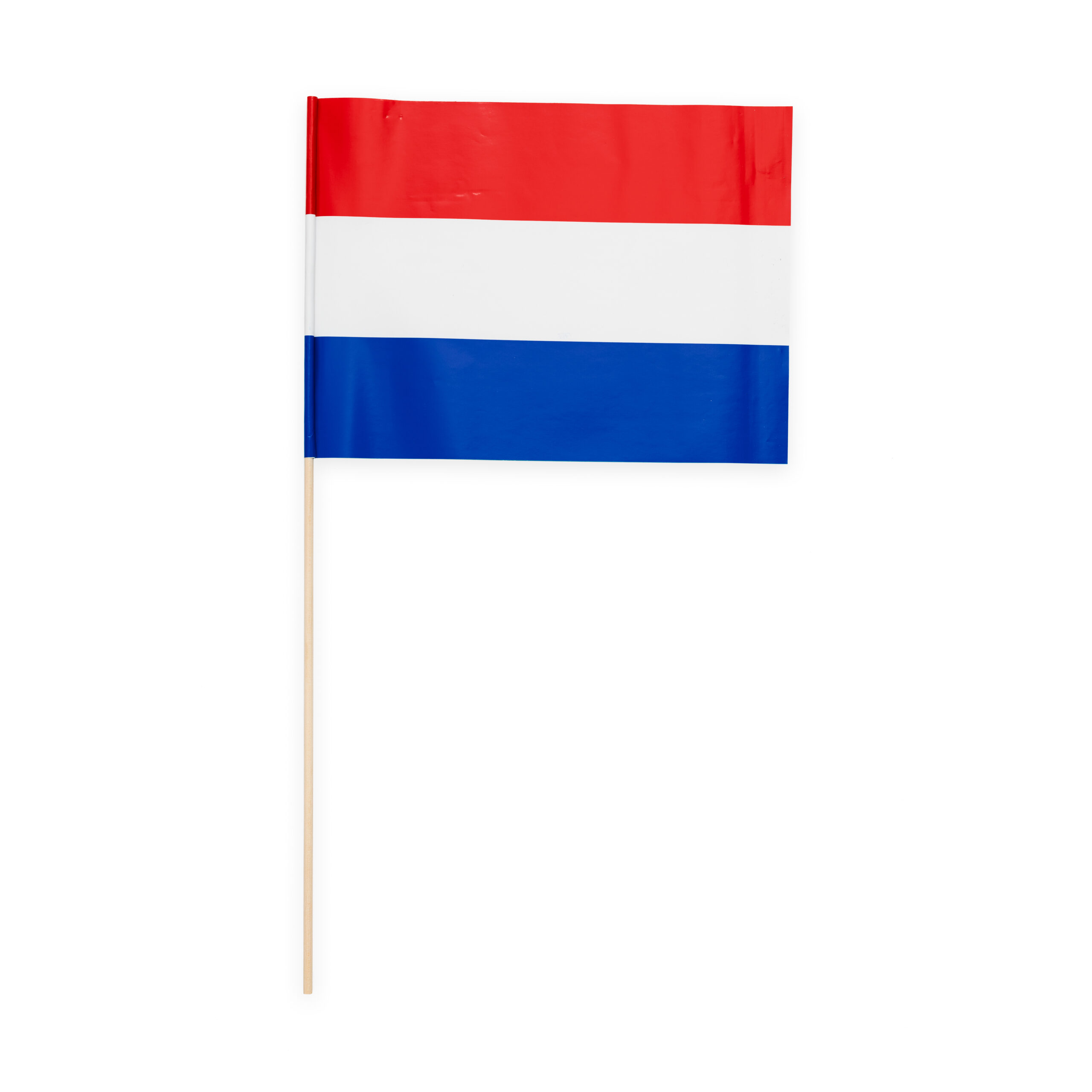 10st Papieren Vlaggetjes Nederland