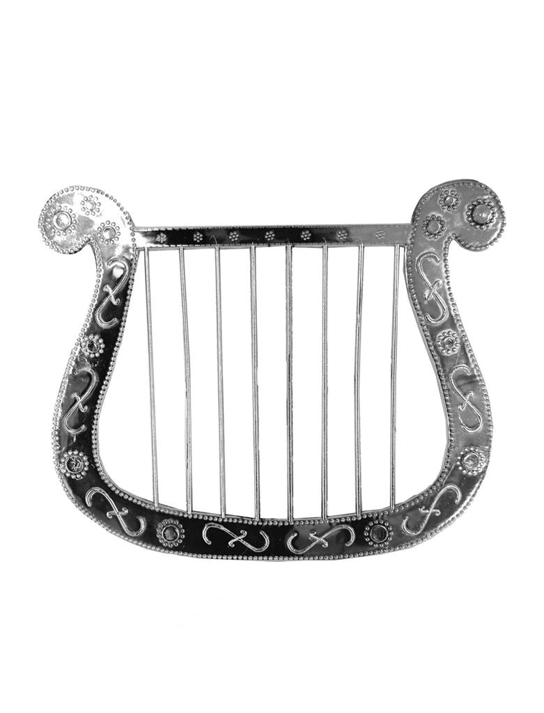 Engelen Harp Zilver