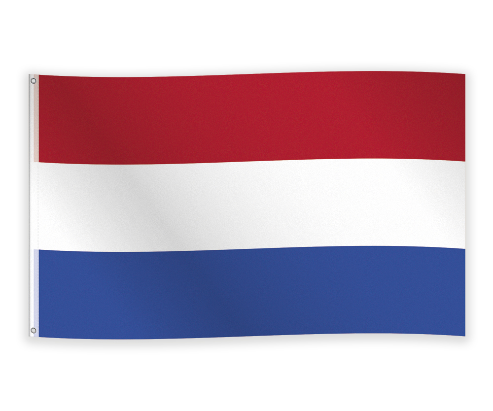 Vlag Nederland Rood-Wit-Blauw 90x150cm