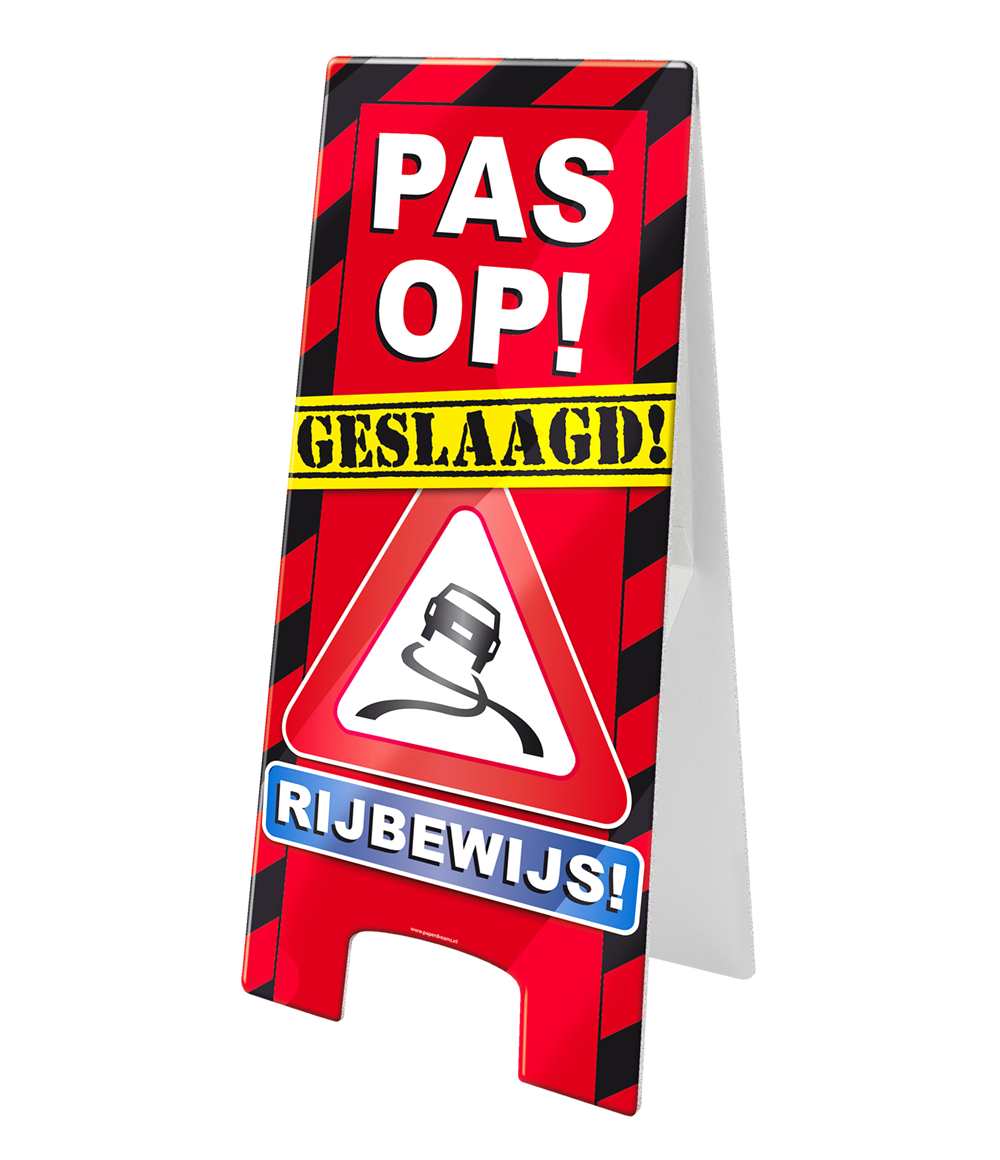 Warning Sign Rijbewijs