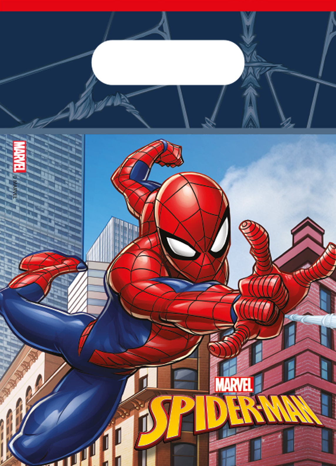 6st Feestzakjes Spiderman Crime Fighter