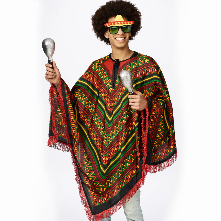 Mexicaanse Poncho One Size