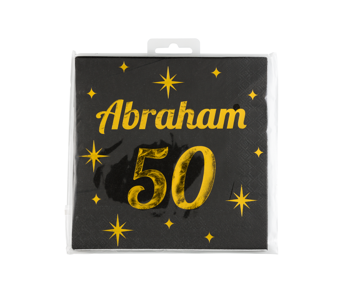 16st Servetten Classy Abraham 50 33x33cm